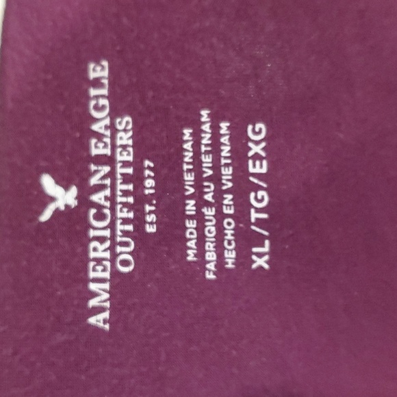 American Eagle Outfitters size XL maroon light weight super soft zip up hoodie - Picture 7 of 12